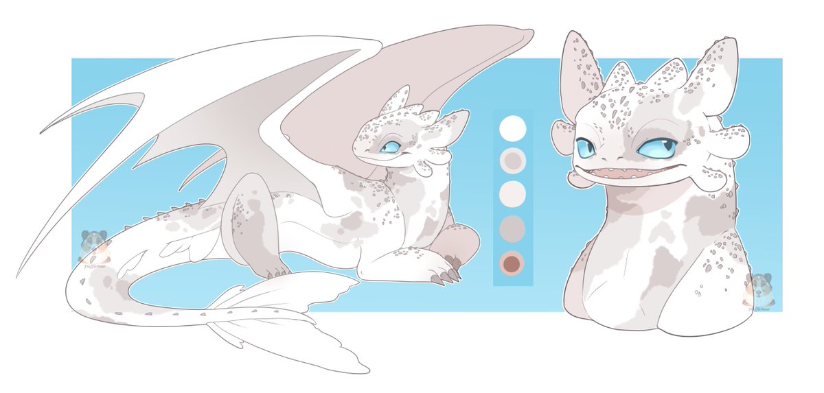 🍓ElephantEmpress🍓🔞 (@flufflebear) on Twitter photo Lightfury adoptable design done with my new night fury base!~
They were claimed in my discord server and now belong to ishiraistaken! 
Interested in designing your own night/light fury?? You can get my base on my Kofi!: ko-fi.com/flufflebear/sh… Lightfury adoptable design done with my new night fury base!~
They were claimed in my discord server and now belong to ishiraistaken! 
Interested in designing your own night/light fury?? You can get my base on my Kofi!: ko-fi.com/flufflebear/sh…