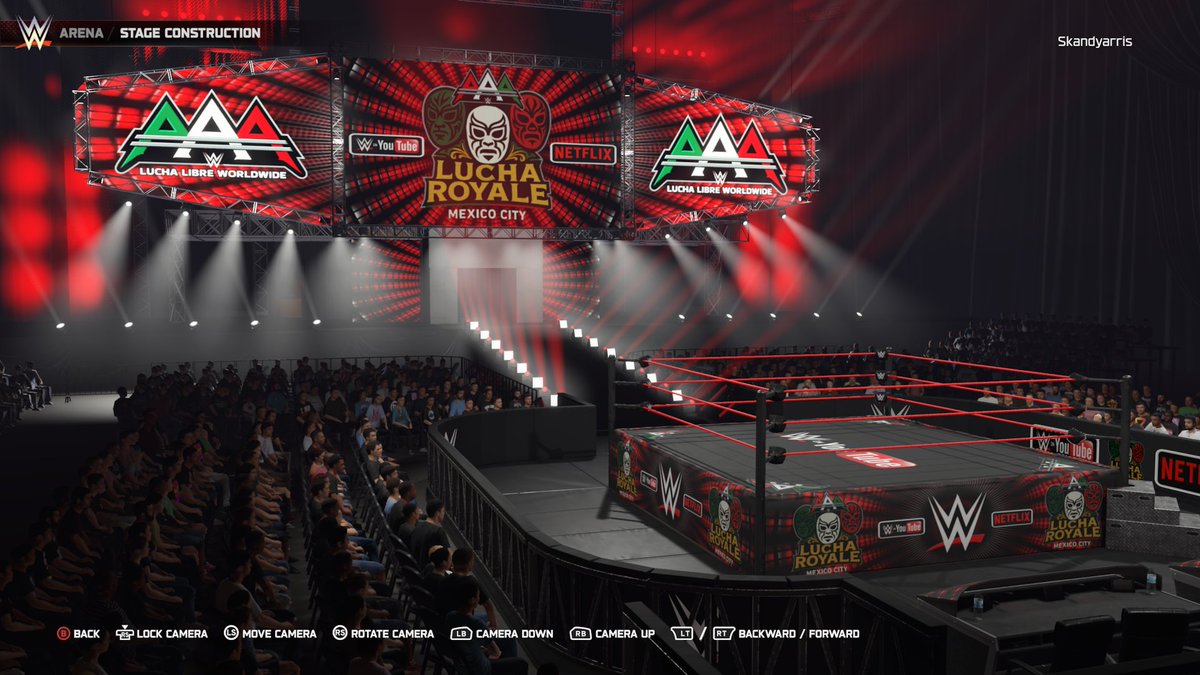 EIGHT DOWN! THREE TO GO!

BEEN CREATING ARENAS ALL DAY 😅

INTRODUCING WWE AAA TIJUANA TURMOIL &amp; WWE AAA LUCHA ROYALE!

COMING IN FRIDAYS AAA CUSTOM ARENA PACK!

#LETSGETLUCHALIT #WWE2K25 #WWEGAMES #2kcustomshows #TripleAAA #2kcontent #WWE2K #2kgames #WWE #2kcustomarena