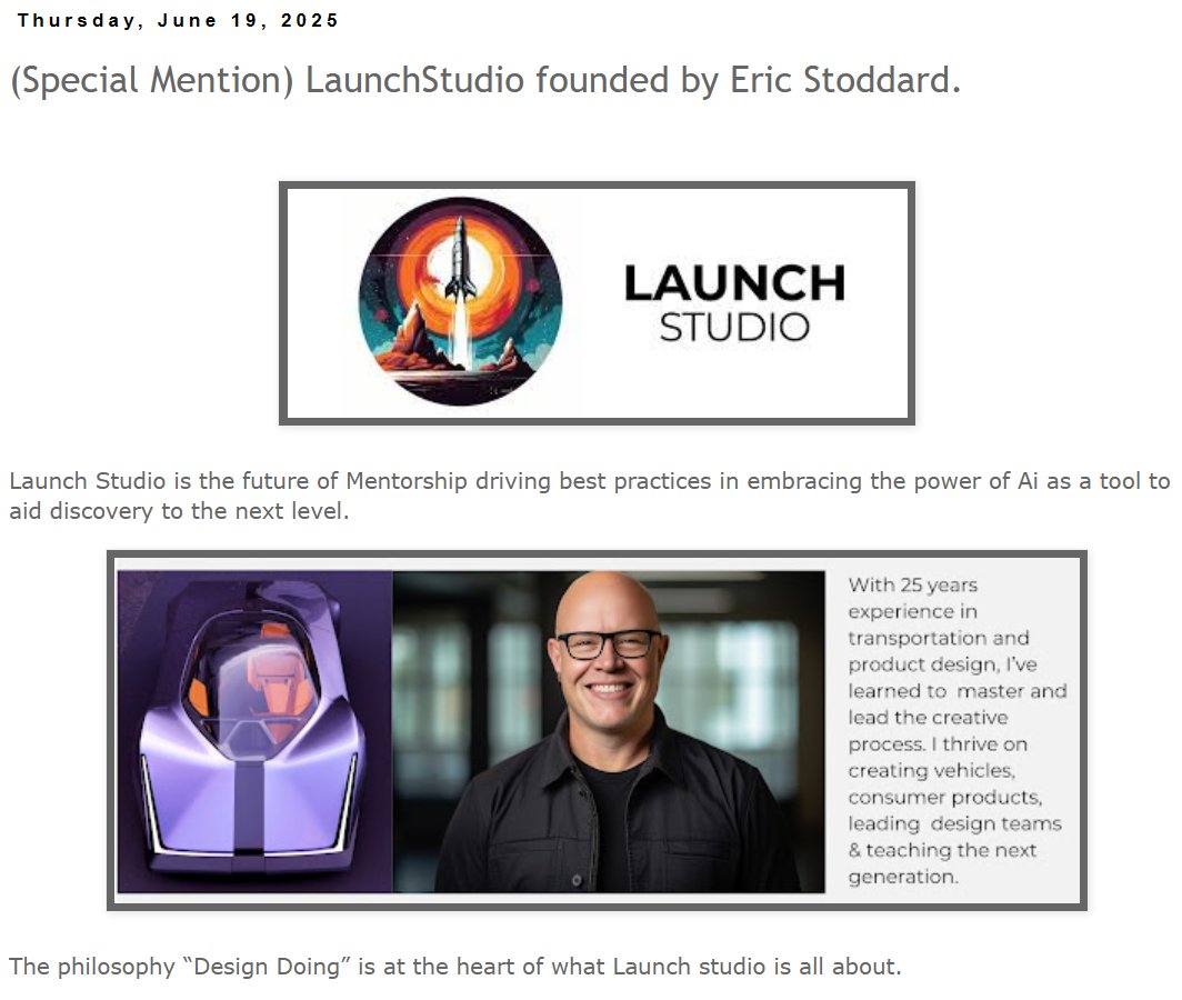 launchstudio_ai's tweet photo. Big thanks to Jonathan Kasumba, Head of Design at @KemetAutomotive and a trailblazer in Africa’s automotive design scene, for this generous feature of @launchstudio_ai in his recent blog:
🔗https://t.co/8SHgnaOfro

1/3 https://t.co/nlh1PZYHd5