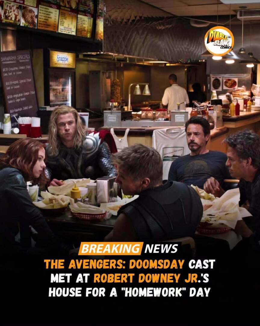 🚨 Pedro Pascal revealed to Variety that the cast of Avengers: Doomsday gathered at Robert Downey Jr.’s house for a team “homework” day. 🧠

Saving the world? Yeah, it takes prep too — especially when Doom’s involved.
Earth’s Mightiest Heroes… and the m… instagr.am/p/DLVzrOvI845/