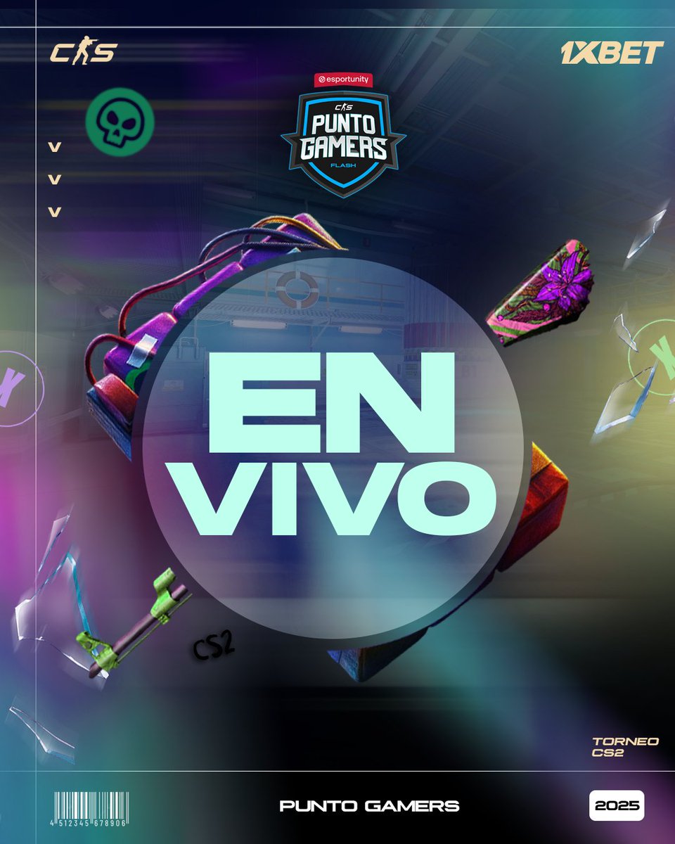 PG FLASH 

¡Ya estamos en vivo !

Súmate que pronto comienza el Torneo 🤭

twitch.tv/puntogamers_
