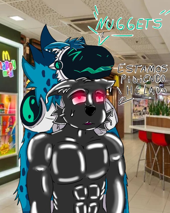 lutoprot80537's tweet photo. "🍗LOS NUGGETS🍗" 1/2 (Exagerados @movethecat).
#furry #comicespañol #furryfandom #protogen #Nuggets #broyyo https://t.co/yU4zl2EE2T