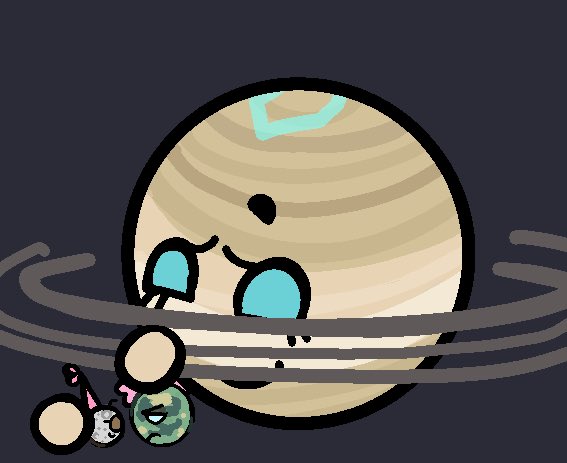 tierraformed's tweet photo. Titan ainβt bout that life #notsolarballs #ocs #Saturn #Titan #Rheia https://t.co/e8RNcRVCvk