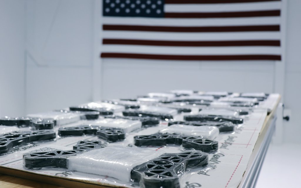 K9DefenseTech's tweet image. Making progress day by day to build full end to end western drones; part by part.
Made in the U.S. production drone bodies powered by @sendcutsend
Build or Die 🇺🇸