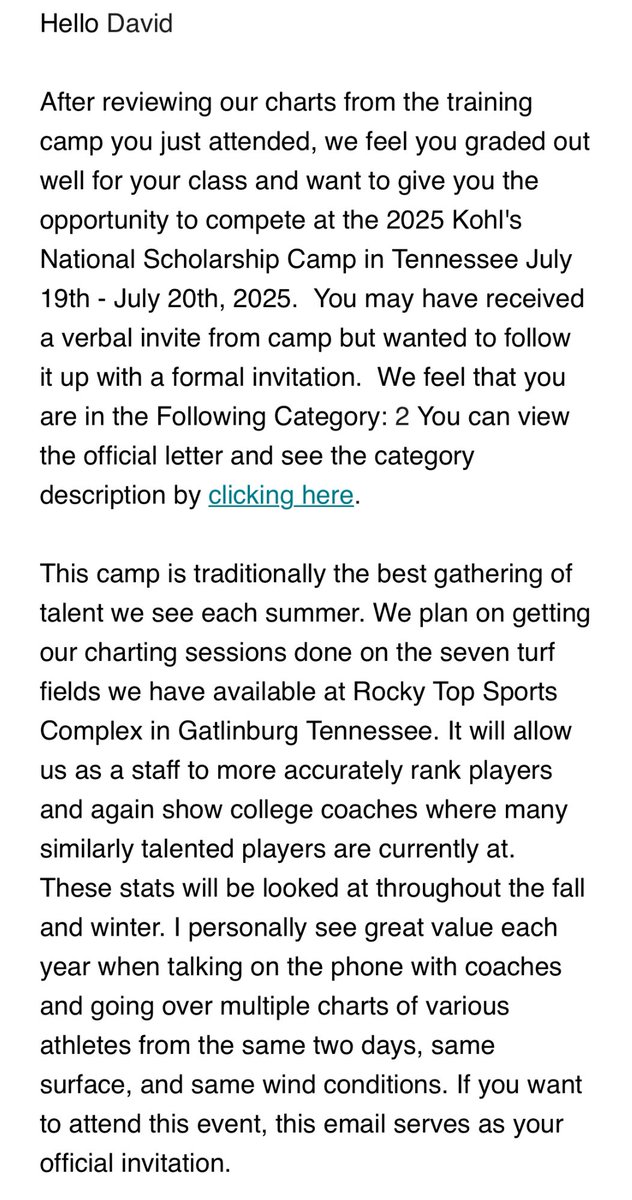 daviddifulvio10's tweet image. Thank you @KohlsKicking for inviting me to the National invitational scholarship camp in Gatlinburg,TN to compete against the best of the best!
@_MG23
@97RyanJones
@htheman