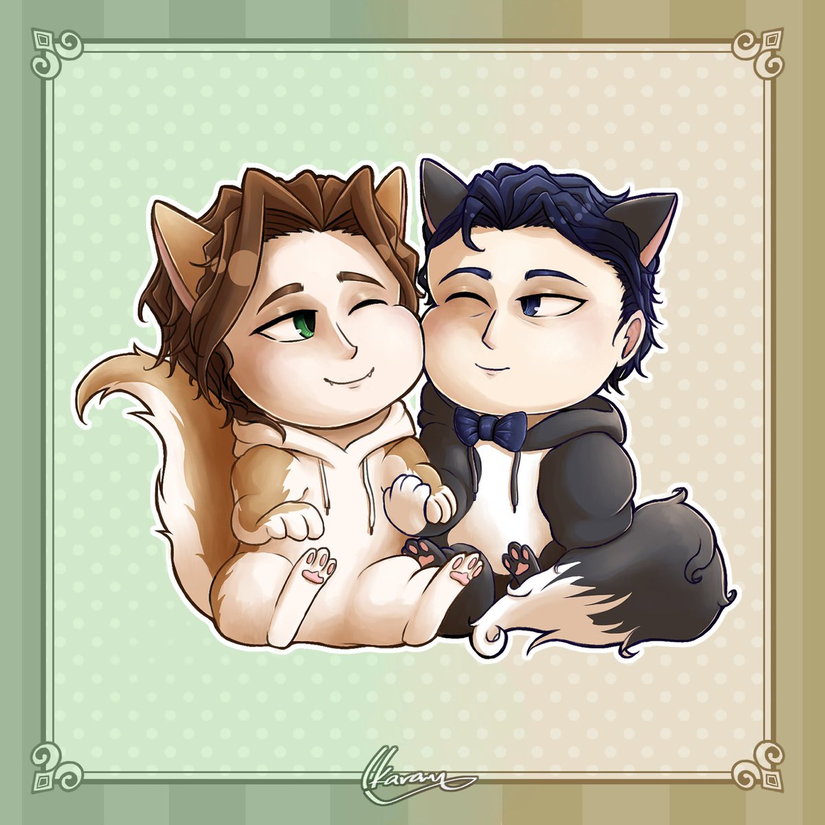 #sherliam and #alcroft kitties💕 🐈🐈‍⬛

#yuumori