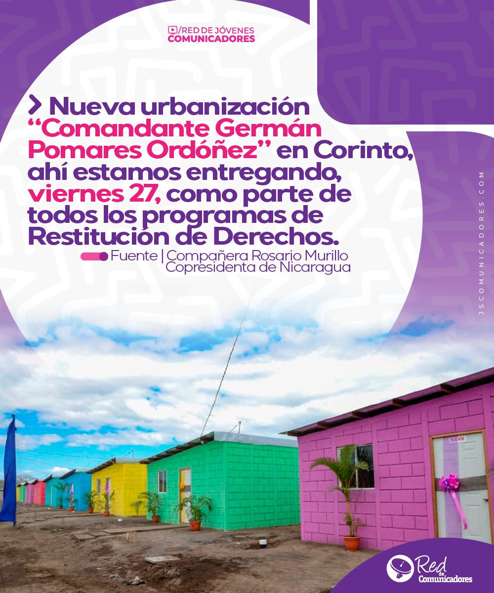 👉🏻Palabras de la Cra Rosario Murillo✊🏼🇳🇮 en su alocución de mediodía de este miércoles 25 de Junio 🖤❤️✊🏼