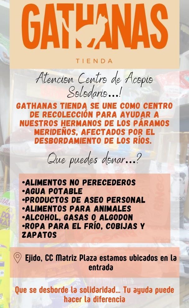 tamarataurina's tweet image. ¡Que se desborde la solidaridad!
#Mérida