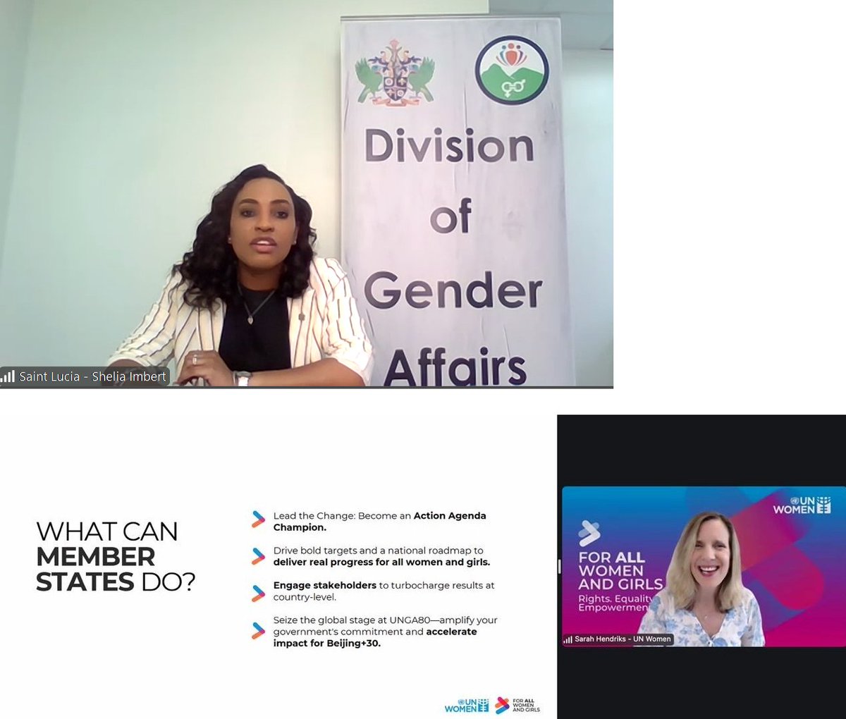 UN-Women Executive Board (@unwomenboard) on Twitter photo Chaired by Amb. Umetsu of <a href="/JapanMissionUN/">Japanese Mission UN</a>, Board held a briefing for 30th Anniversary of Beijing Declaration & Platform for Action with remarks by Minister Hon. Thomas of Grenada, Minister Hon. <a href="/Babsy_grange/">Hon. Olivia “Babsy” Grange</a> of Jamaica, Deputy Minister <a href="/GenderMinistryL/">Ministry of Gender, Children & Social Protection</a> & Ms. Impert of St. Lucia. Chaired by Amb. Umetsu of <a href="/JapanMissionUN/">Japanese Mission UN</a>, Board held a briefing for 30th Anniversary of Beijing Declaration & Platform for Action with remarks by Minister Hon. Thomas of Grenada, Minister Hon. <a href="/Babsy_grange/">Hon. Olivia “Babsy” Grange</a> of Jamaica, Deputy Minister <a href="/GenderMinistryL/">Ministry of Gender, Children & Social Protection</a> & Ms. Impert of St. Lucia.