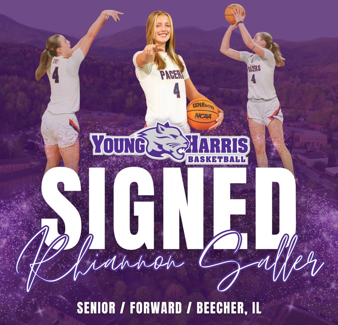 rhnnsllr (@rhiannon_saller) on Twitter photo Grateful💜
Want to thank Coach Huffman for this great opportunity. Extremely excited!!
<a href="/YHC_Wbb/">Young Harris WBB</a> Grateful💜
Want to thank Coach Huffman for this great opportunity. Extremely excited!!
<a href="/YHC_Wbb/">Young Harris WBB</a>