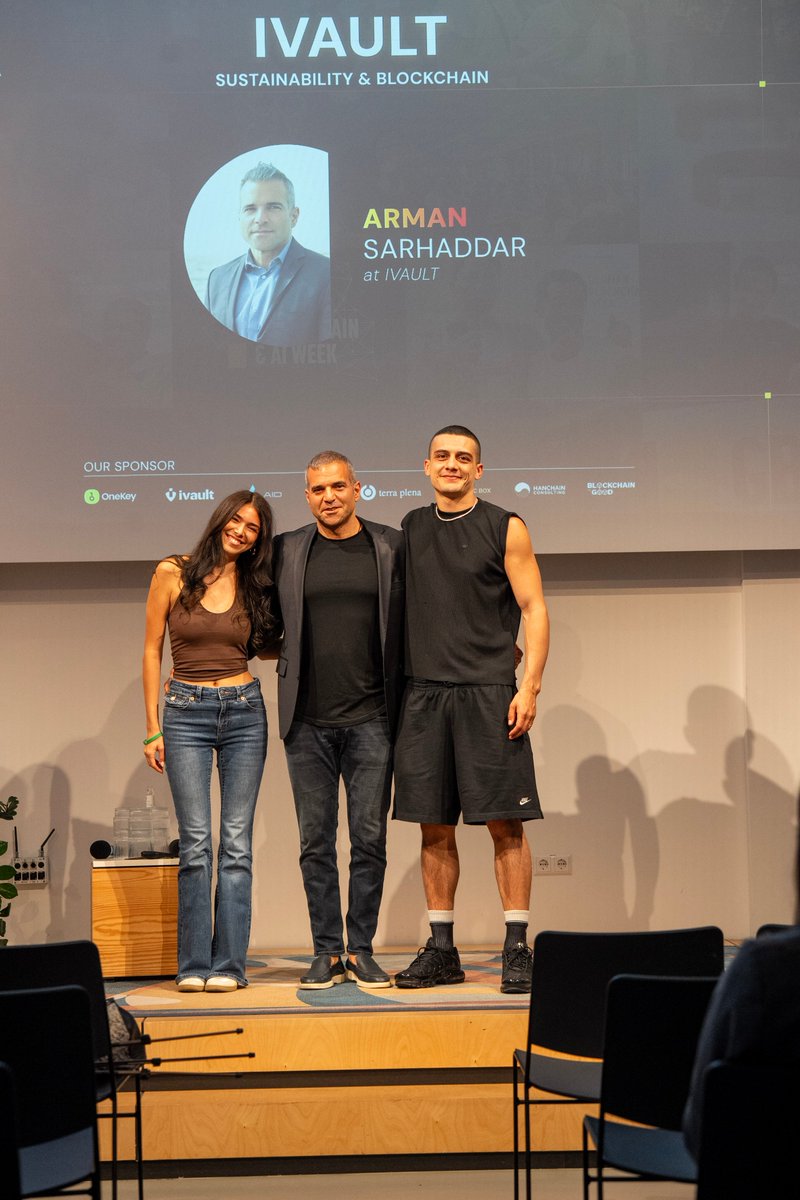 🔐 “We built iVAULT to protect what matters most.”

That’s how Arman Sarhaddar, CEO and Founder of Vault Group AG, opened his impactful keynote at #GermanBlockchain &amp; AI Week. With clarity and bold vision, he introduced #iVAULT — the world’s first Web3-powered platform redefining