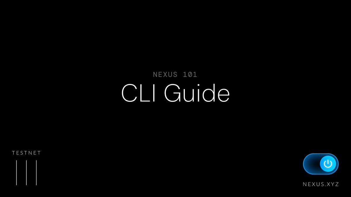 Get started with the Nexus CLI.

It's easier than you think: 

blog.nexus.xyz/a-guide-to-the…