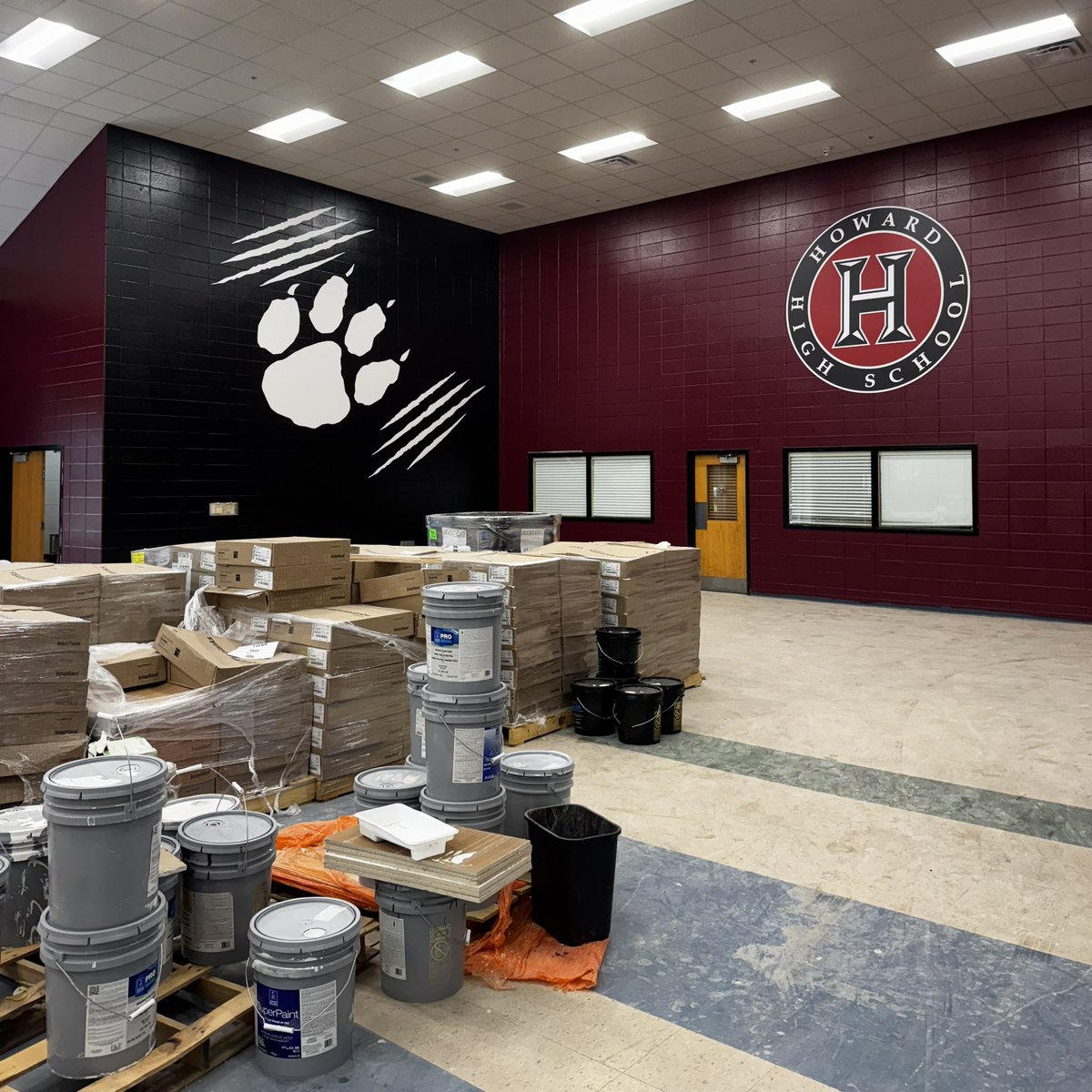 howardhshuskies's tweet photo. Pardon our dust while the Pack improves.
#Built4Bibb #ALLINtogether #AllDAE https://t.co/lQlMPM32Iy