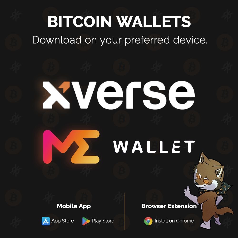 Kukulkan (@kukulkancrypto) on Twitter photo Got 90 seconds?
Here’s how to grab your first Rune, a fungible token that settles directly on Bitcoin. Let’s roll. ⏱️👇
Step 1⃣:Get a Wallet
Download either wallet (both handle Runes):
• <a href="/XverseApp/">Xverse - Bitcoin Wallet for everyone</a>
• <a href="/MagicEden/">Magic Eden 🪄</a> Got 90 seconds?
Here’s how to grab your first Rune, a fungible token that settles directly on Bitcoin. Let’s roll. ⏱️👇
Step 1⃣:Get a Wallet
Download either wallet (both handle Runes):
• <a href="/XverseApp/">Xverse - Bitcoin Wallet for everyone</a>
• <a href="/MagicEden/">Magic Eden 🪄</a>