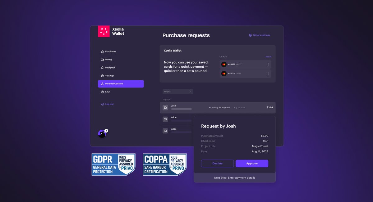 More young players means more responsibility. Our newest blog explains how Xsolla Parental Controls help developers protect underage users, meet legal requirements, and maintain trust with families. It’s not just about compliance—it’s good design. xsolla.blog/pped