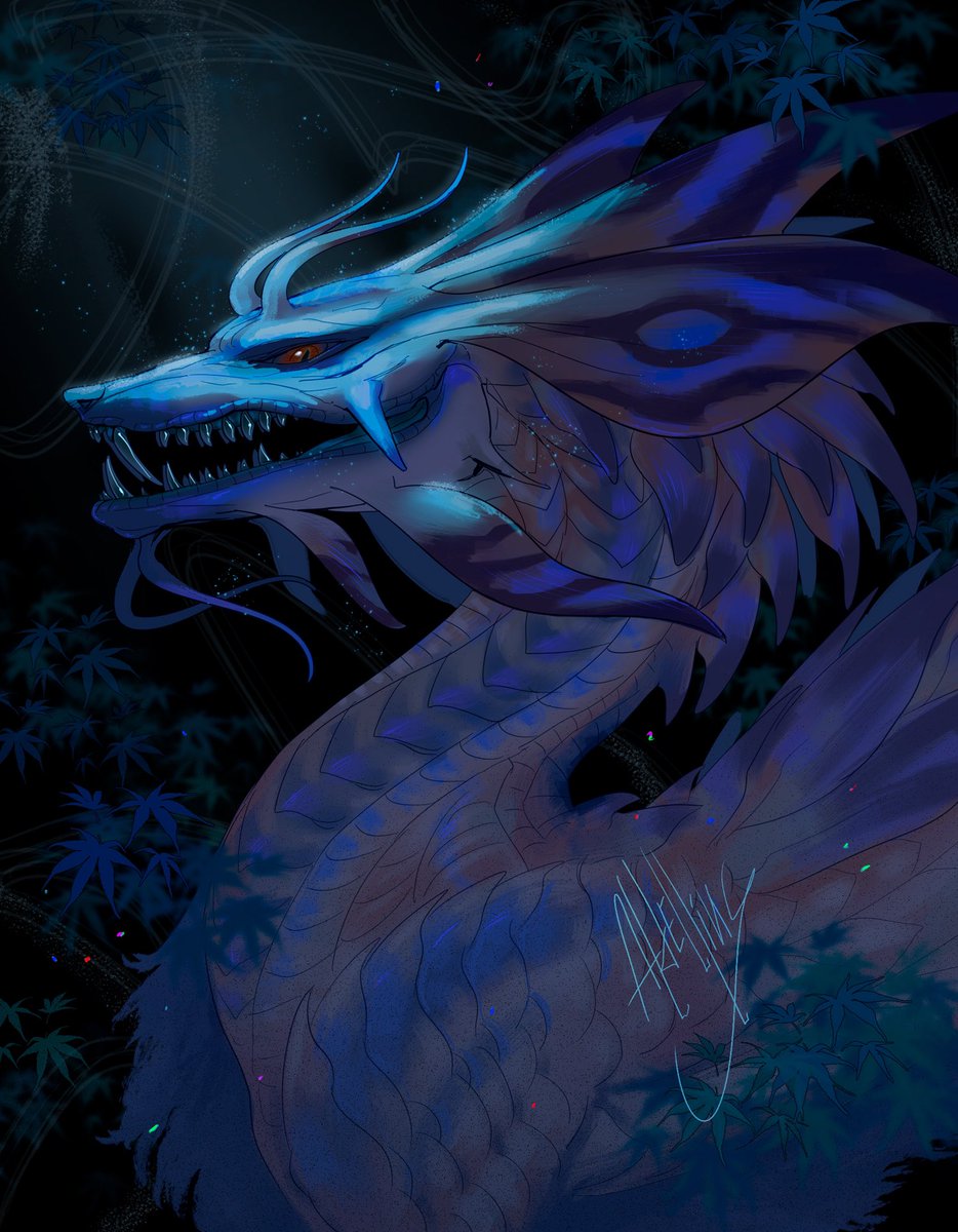 aldellius's tweet photo. Violet Mizutsune

#monsterhunter #mhr https://t.co/SLAmuFqlrZ