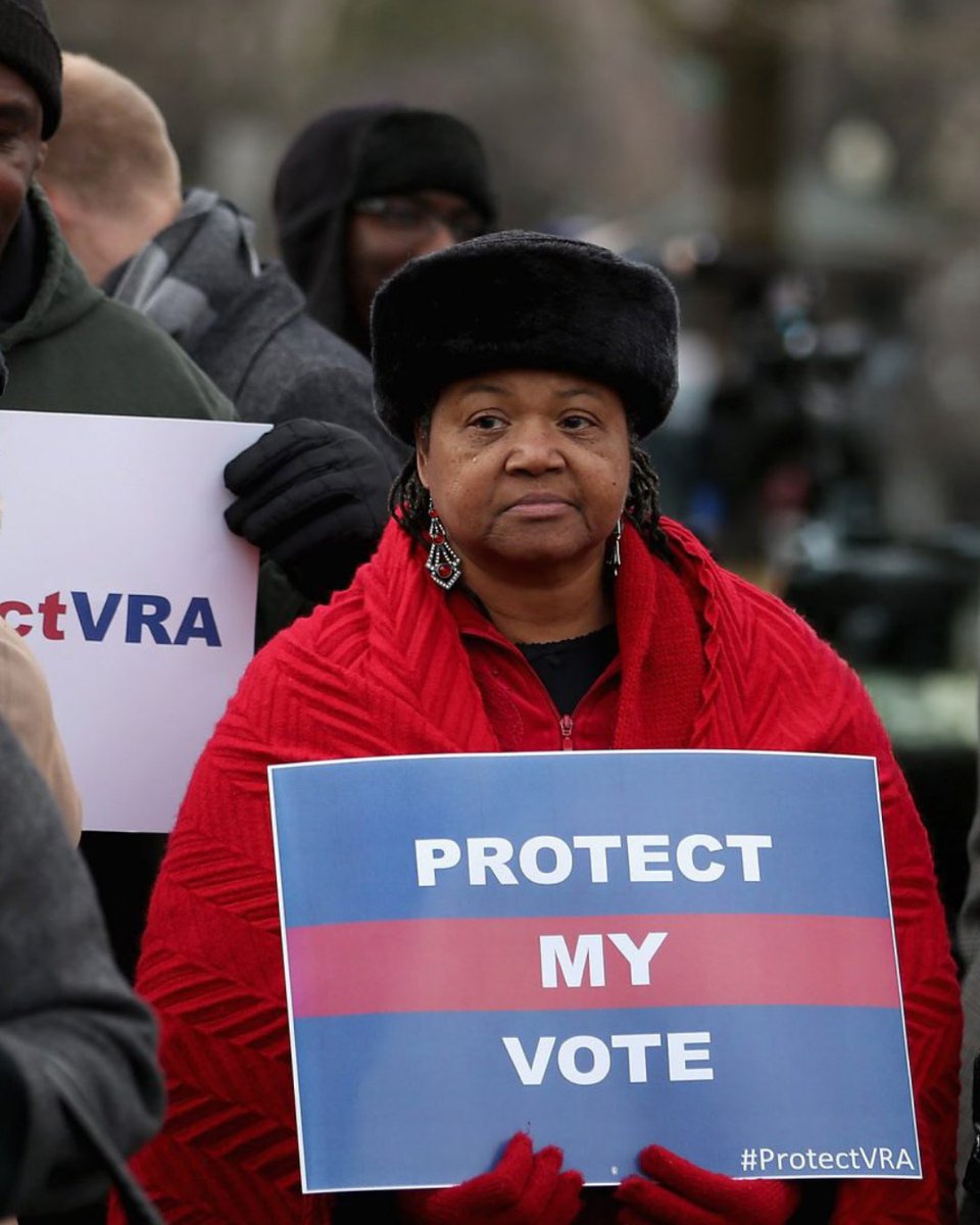 NCRMuseum's tweet photo. #OTD in 2013, the U.S. Supreme Court struck down Section 4 of the Voting Rights Act, a critical provision that once required states with a history of voter suppression to get federal approval before changing voting laws. https://t.co/htaoRg09XK