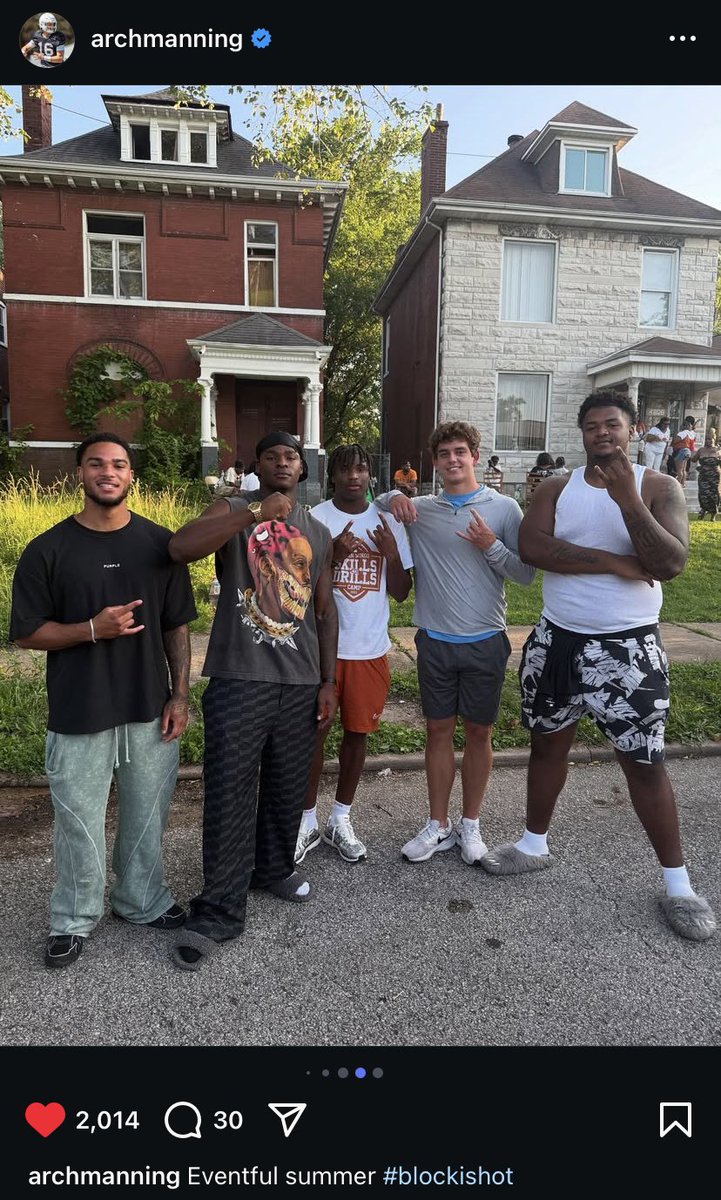 ArchHighlights's tweet photo. Arch Manning on instagram:
โEventful summer #blockishotโ https://t.co/RsdtoMrzZb