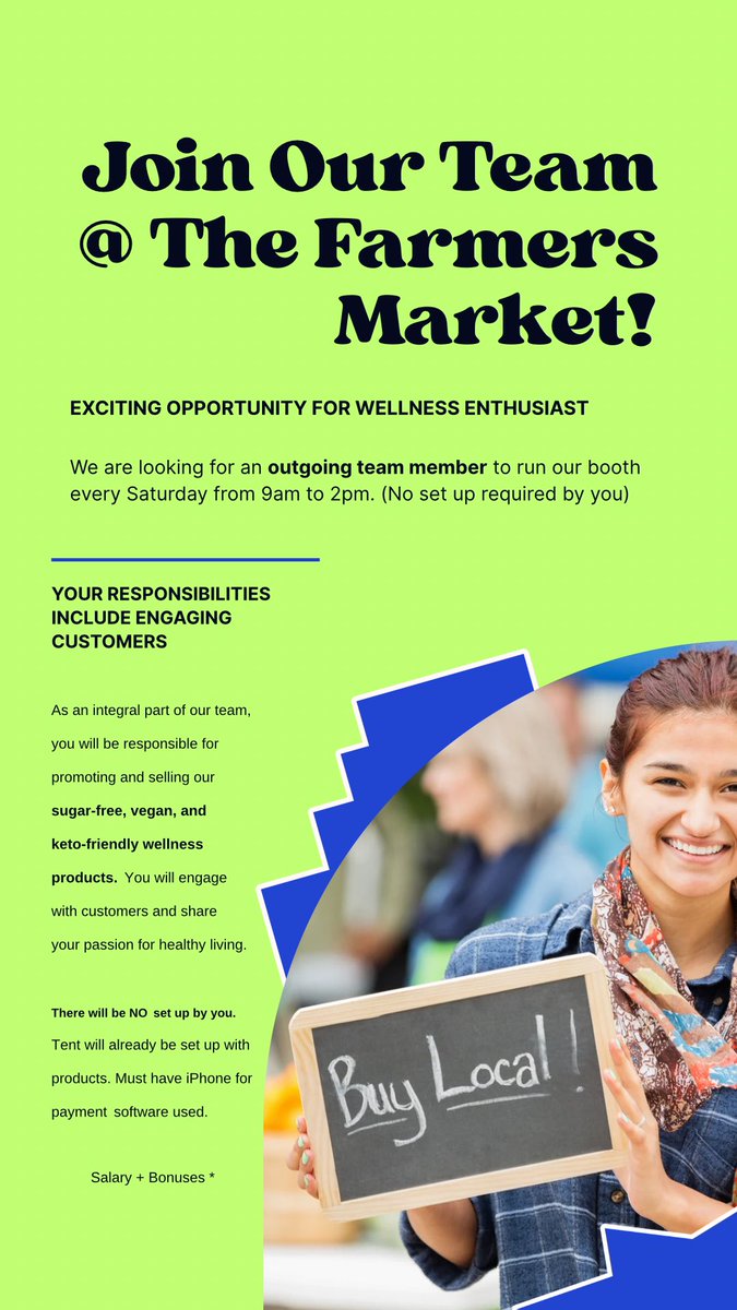 We’re hiring. Please spread the word. 🧡💚