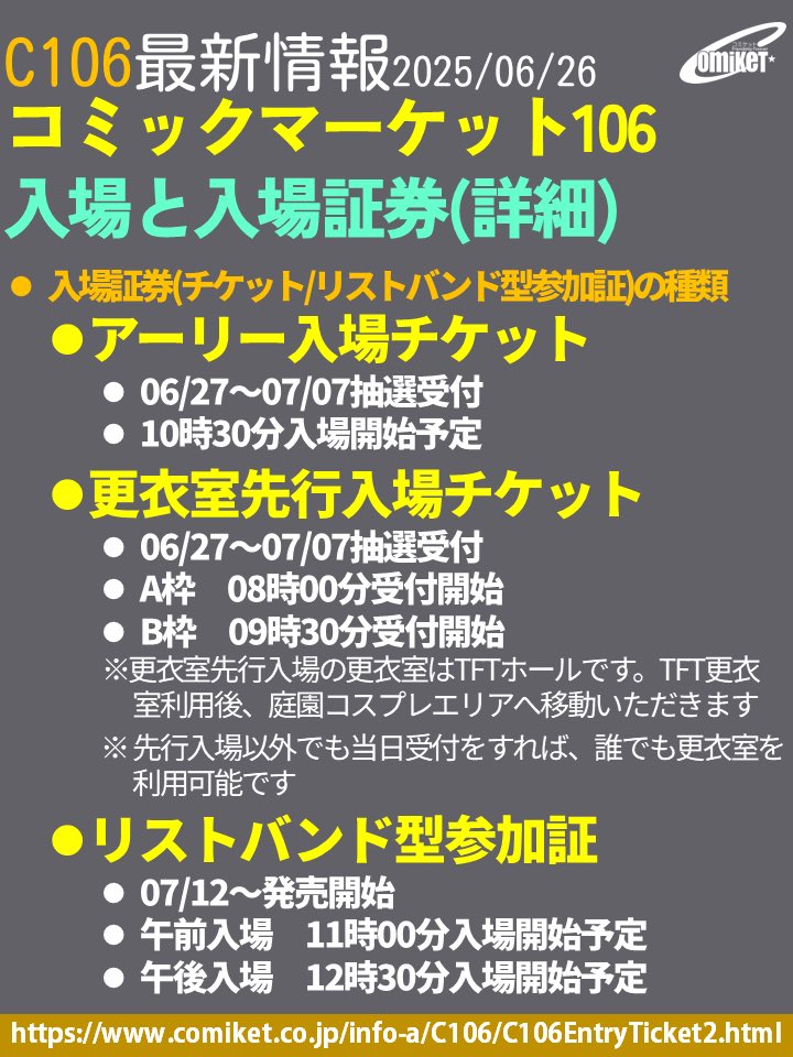 Highlights by コミックマーケット準備会 (@comiketofficial) / X