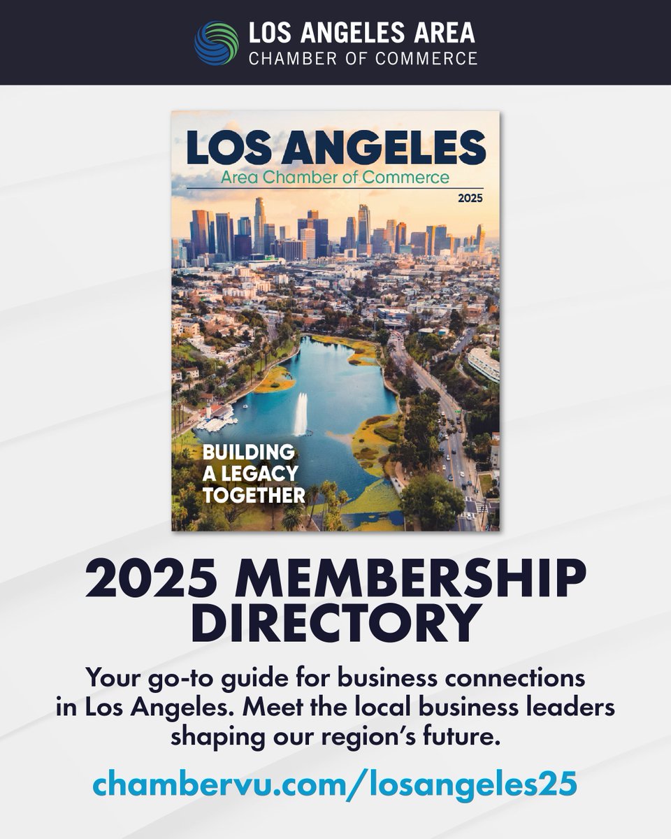 L.A. Area Chamber tweet media