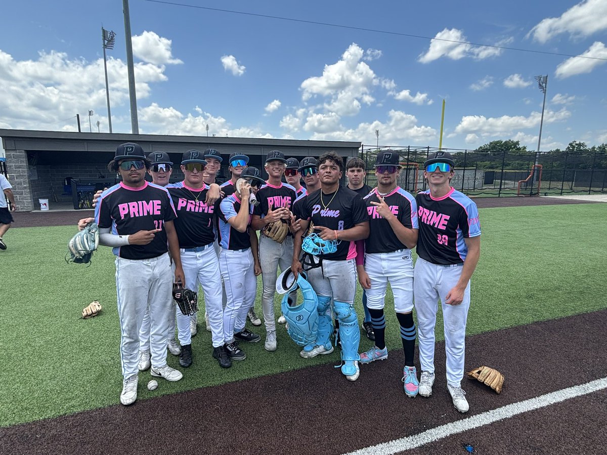 Prime 27:17 (@prime27_17) on Twitter photo 16u National goes 2-0 on the day at PBR Super 17. Outstanding pitching with
<a href="/cnelsonLHP2027/">Carter Nelson</a> <a href="/JackAar69367502/">Jack Aaron</a> <a href="/BrodyClasen/">Brody Clasen</a> give up 0 Runs and only 3 Hits all day. 16u National goes 2-0 on the day at PBR Super 17. Outstanding pitching with
<a href="/cnelsonLHP2027/">Carter Nelson</a> <a href="/JackAar69367502/">Jack Aaron</a> <a href="/BrodyClasen/">Brody Clasen</a> give up 0 Runs and only 3 Hits all day.