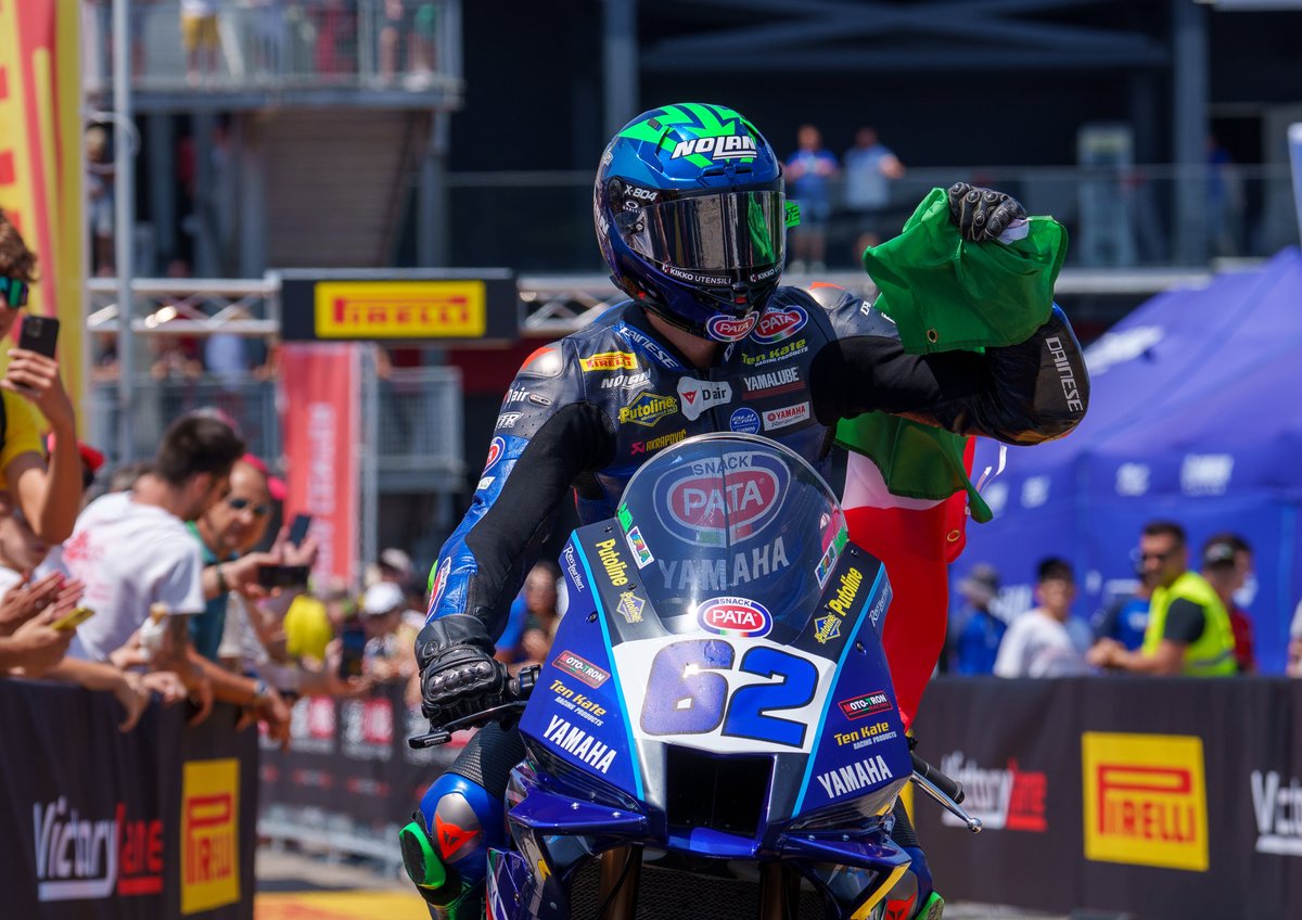 ActiveJapan_TW's tweet photo. \レースサポート情報/

先日の6月13-15日の期間,イタリアで開催された

【WSSP FIM スーパースポーツ世界選手権】にて

弊社サポートチーム

『Pata Yamaha Ten Kate Racing』の

MANZI選手がRACE1で見事優勝しました‼️🎉🥇🏆💐

#wssp #galespeed #active #racesupport https://t.co/sGRFN2Ouhc