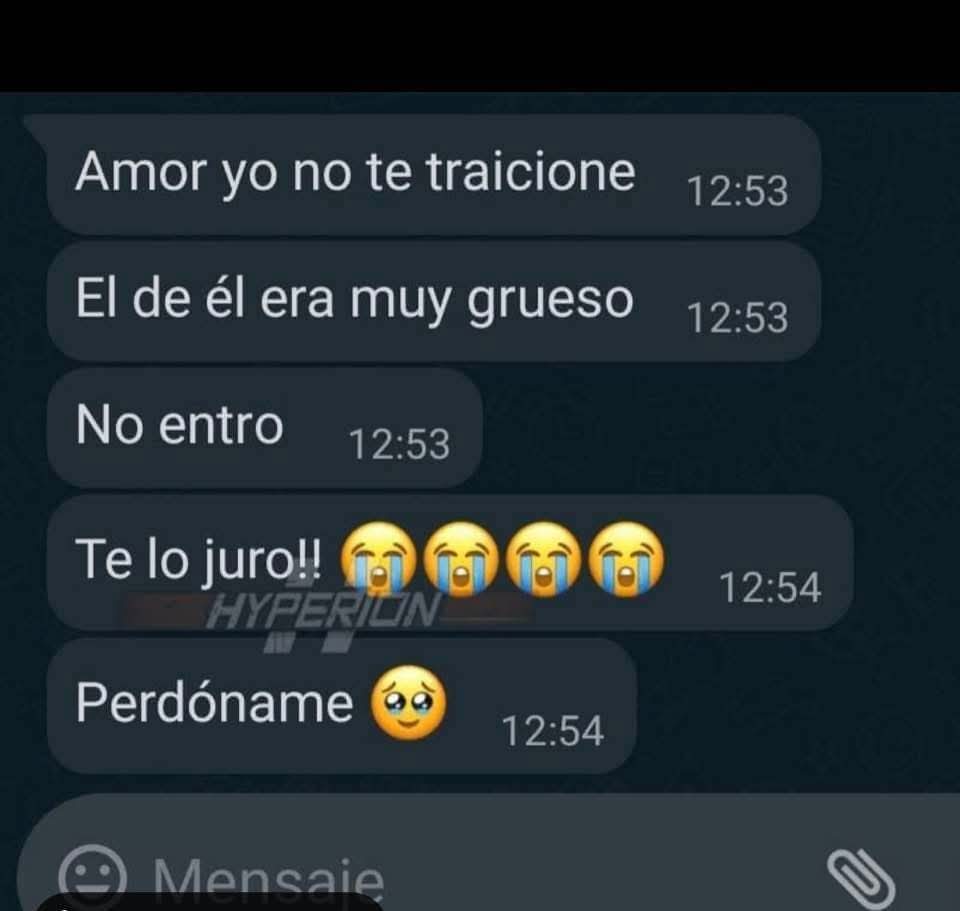 Menos mal ni entró 🥹