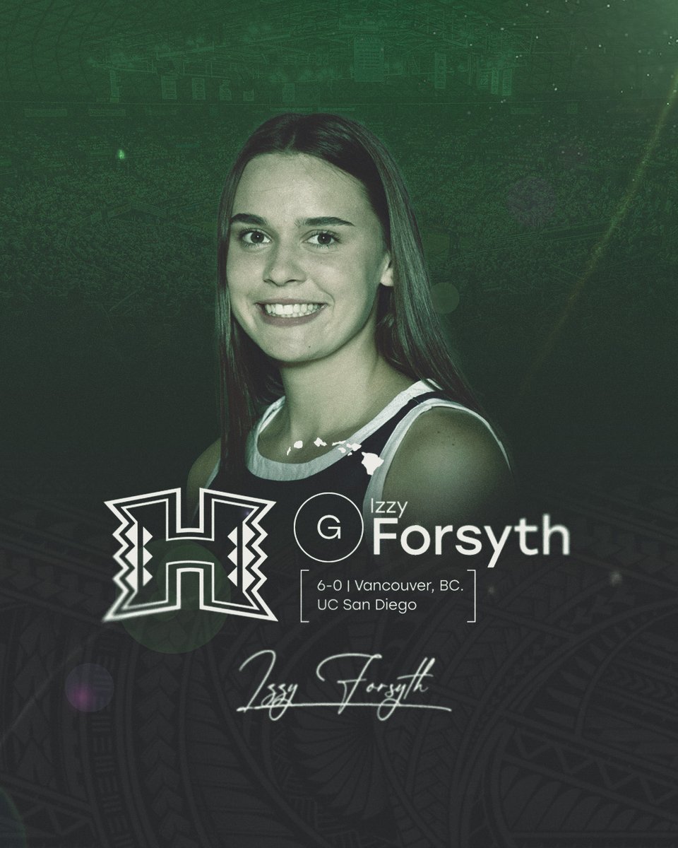 Officially Mānoa Bound! 🤙

Welcome to the ‘Ohana, Izzy! 🌈🏀

#GoBows #SISTAHHOOD