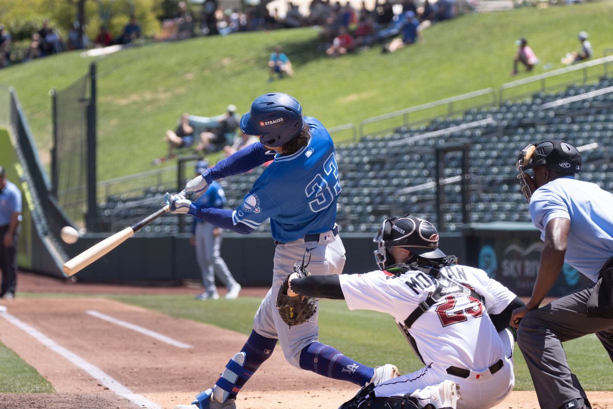 wow, Emmet Sheehan was absolute perfection today here in Sacramento:  6 IP, 0 ER, 0 H, 0 BB 13 K, 20 whiffs, 73 pitches. Unhittable. Plus we got to see hometown boy James Outman go deep. <a href="/noahcamras/">Noah Camras</a> <a href="/azfreedman/">Alex Freedman</a> <a href="/BlakeHHarris/">Blake Harris</a>