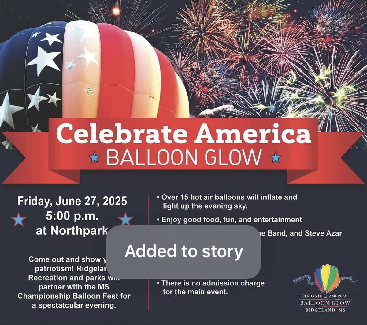 Steve Azar (@steveazar) on Twitter photo Looking forward to headlining GlowFest in <a href="/Ridgeland_MS/">City of Ridgeland</a> Friday night. Been too long 🙌 Looking forward to headlining GlowFest in <a href="/Ridgeland_MS/">City of Ridgeland</a> Friday night. Been too long 🙌