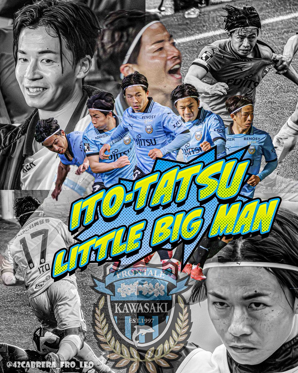 HAPPY BIRTHDAY🎉 
小さな巨人！
力強いドリブルで等々力を沸かせ🔥
#伊藤達哉 選手  #frontale