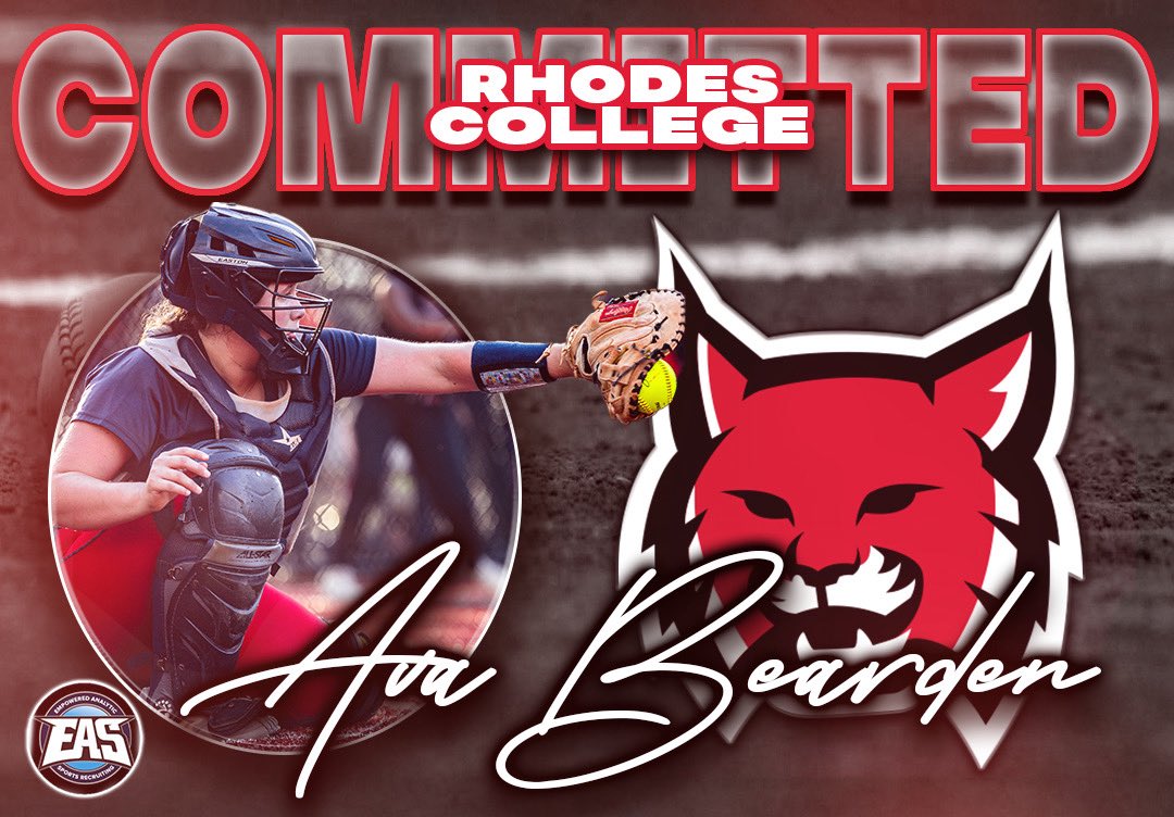 ava_bearden's tweet image. I am super excited and grateful to announce that I will be continuing my academic and athletic career at Rhodes College! I want to thank my family, coaches, and friends for helping me make this happen! Roll Lynx! @RhodesSoftball