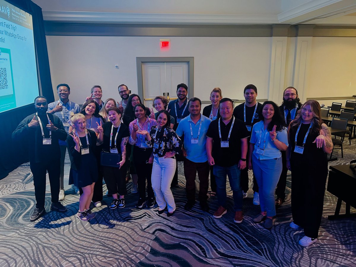 A huge round of applause for the recipients of this year’s Young Investigators Travel Grant at AAVP! This society is dedicated to nurturing the next generation of scientists, and it’s inspiring to witness their journey toward greatness. Congratulations to all the recipients!