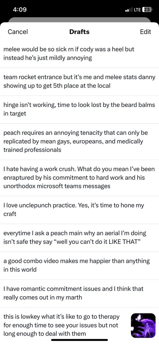 SladesBrother's tweet image. pride month draft dump