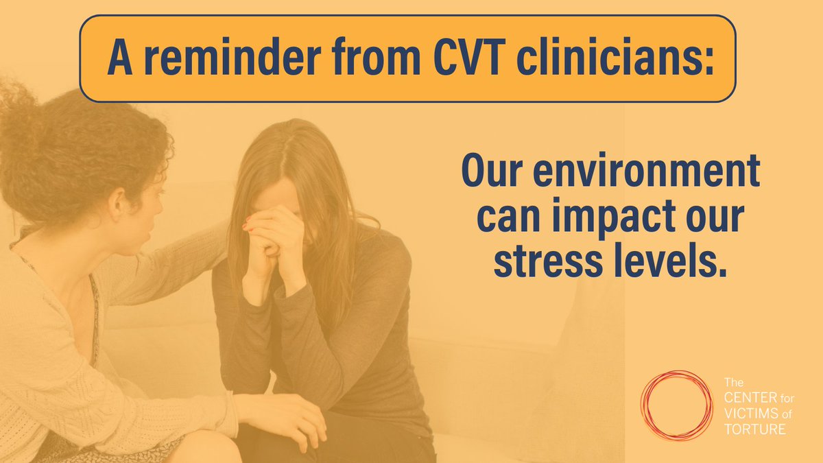 CVTorg's tweet image. Clinicians at CVT tell us that among the many things that influence our mood, thoughts and behaviors are our social situations and family. People who face challenges with housing, finances and food are at higher risk for mental health concerns. In difficult times, it’s important…
