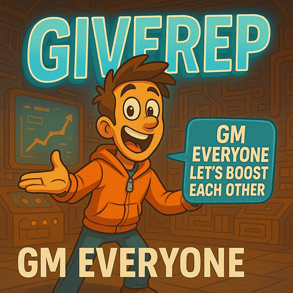 0x_Lyzo's tweet image. 🌞 Good Morning, Champions!

Let's supercharge our growth together with @GiveRep and @ikadotxyz

✅ Double-tap if you're ready to win ❤️
✅ Retweet to spread the wealth 🔄
✅ Comment "Boost" to activate your engagement 💬

I'll return all love on your posts!

#GiveRep #RepBoost