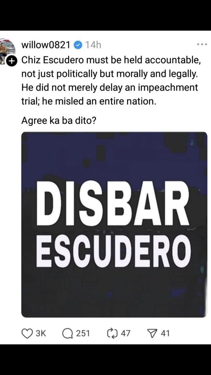 I couldn’t agree more! 😏

NILOKO nya ang sambayanan gamit ang position nya bilang senate president.