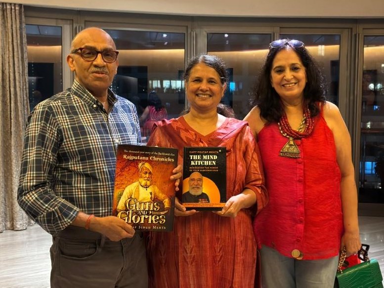 When Family Dinners Become Book Launches. Ever had a family dinner where the conversation turns into a book launch? That’s exactly what happened recently at Anil Singhvi’s home - thanks to my wife, Shail! Anil, founder of Institutional Investor Advisory Services India.
