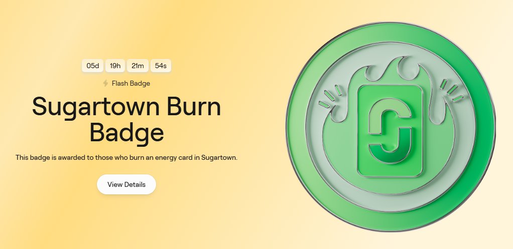Nolimittttttttt's tweet image. Claim your new @AbstractChain  flash badge

&amp;gt; Visit visitsugartown.com or access through the Abstract Portal
&amp;gt; Connect your AGW wallet and get a Low Card → Burn it for Energy

#abstract #Sugartown