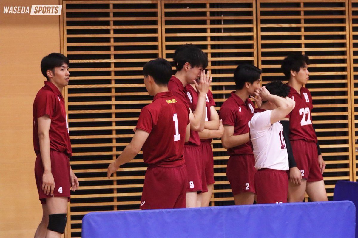 WASEDA UNIV. VOLLEYBALL TEAM 2022 シャツ早稲田 WASEDA UNIV