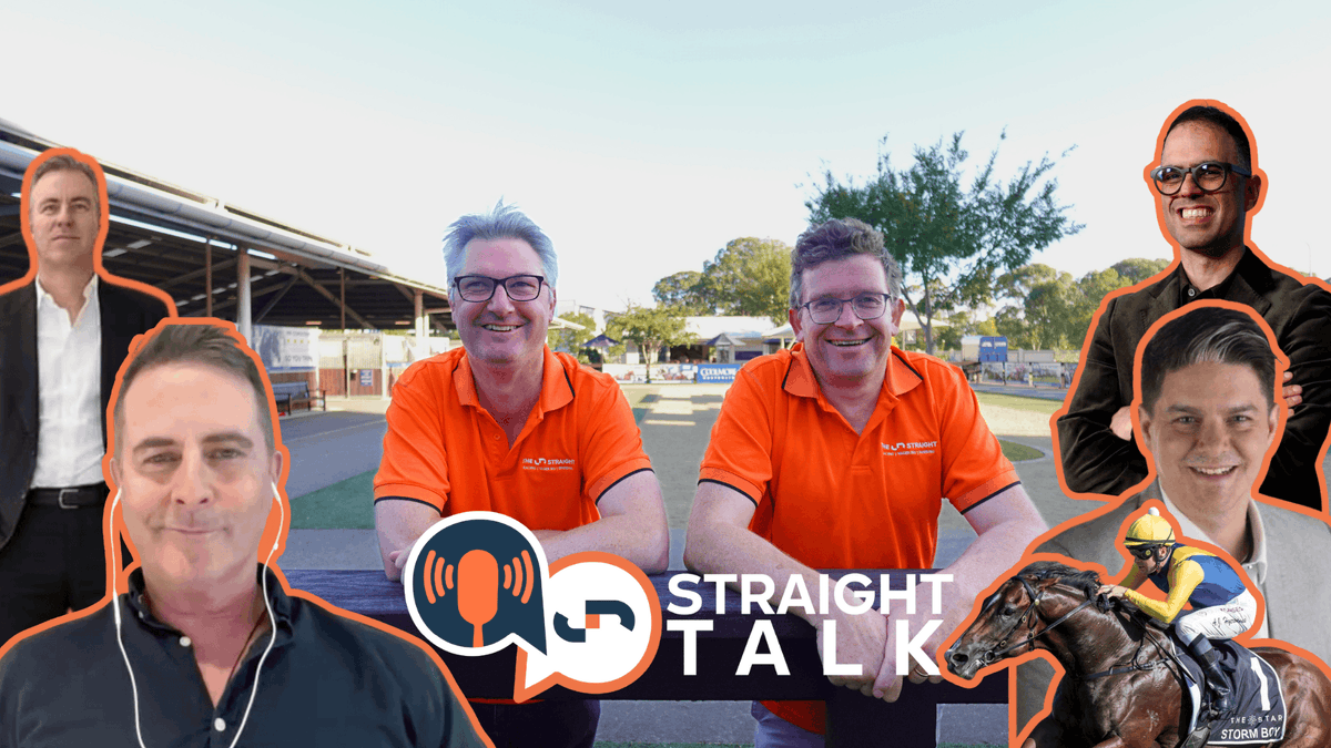 The Straight (@thestraightonx) on Twitter photo 🎙️STRAIGHT TALK | Ep 31
Join podcast hosts <a href="/streetruffian/">Bren O'Brien</a> and <a href="/rowe_tim/">Tim Rowe</a> as they talk through this weeks hot topics:
🌩️ Storm Boy's Australian return <a href="/CoolmoreAus/">Coolmore Australia</a>
🏇 Shaping top stallions
📺 <a href="/RacingWA_Tbreds/">Racing WA Thoroughbred</a> joins Racing.com
🩺Racing Victoria's updated vet 🎙️STRAIGHT TALK | Ep 31
Join podcast hosts <a href="/streetruffian/">Bren O'Brien</a> and <a href="/rowe_tim/">Tim Rowe</a> as they talk through this weeks hot topics:
🌩️ Storm Boy's Australian return <a href="/CoolmoreAus/">Coolmore Australia</a>
🏇 Shaping top stallions
📺 <a href="/RacingWA_Tbreds/">Racing WA Thoroughbred</a> joins Racing.com
🩺Racing Victoria's updated vet