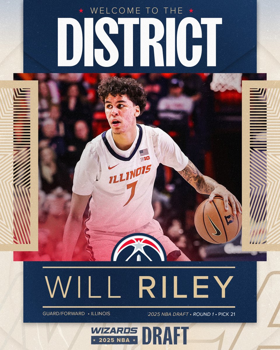 Welcome to The District, Will! 🧙‍♂️

#NBADraft x <a href="/Cisco/">Cisco</a>