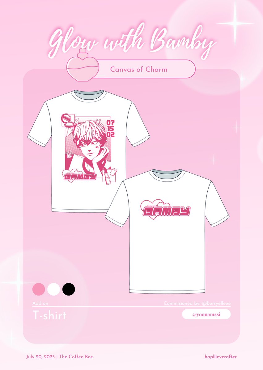 🎀 Art Preview 🎀

Vlogger Bamby is here to steal hearts and share sparkly tips~ makeup magic starts now!  📹

Thank you <a href="/yoonamssi/">inah</a> for this adorable creation!  💓

#GlowWithBamby #BambyDayPH 
#밤비