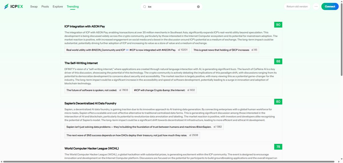 ICPEx ∞ tweet media