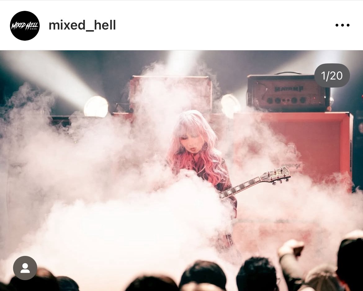 ／
📷Borisのライヴ・フォト・レポート公開中‼️
＼

「MIXED HELL」公式Instagramで「MIXED HELL 2025」に出演したBorisのライヴ・フォト・レポートを公開しています🤘
instagram.com/p/DLWX_FCJ-GO/…