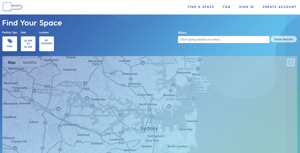 DIVVYParking's tweet photo. Noticed something different?👀

DIVVY's booking site has a fresh new look! We're rolling out updates to enhance your booking experience (farewell, Harbour Bridge photo!).

🔗 Check it out: https://t.co/dwNU0G54Au

#DIVVYParking #BookingMadeEasy #NewLook https://t.co/E4ApTFw7DN