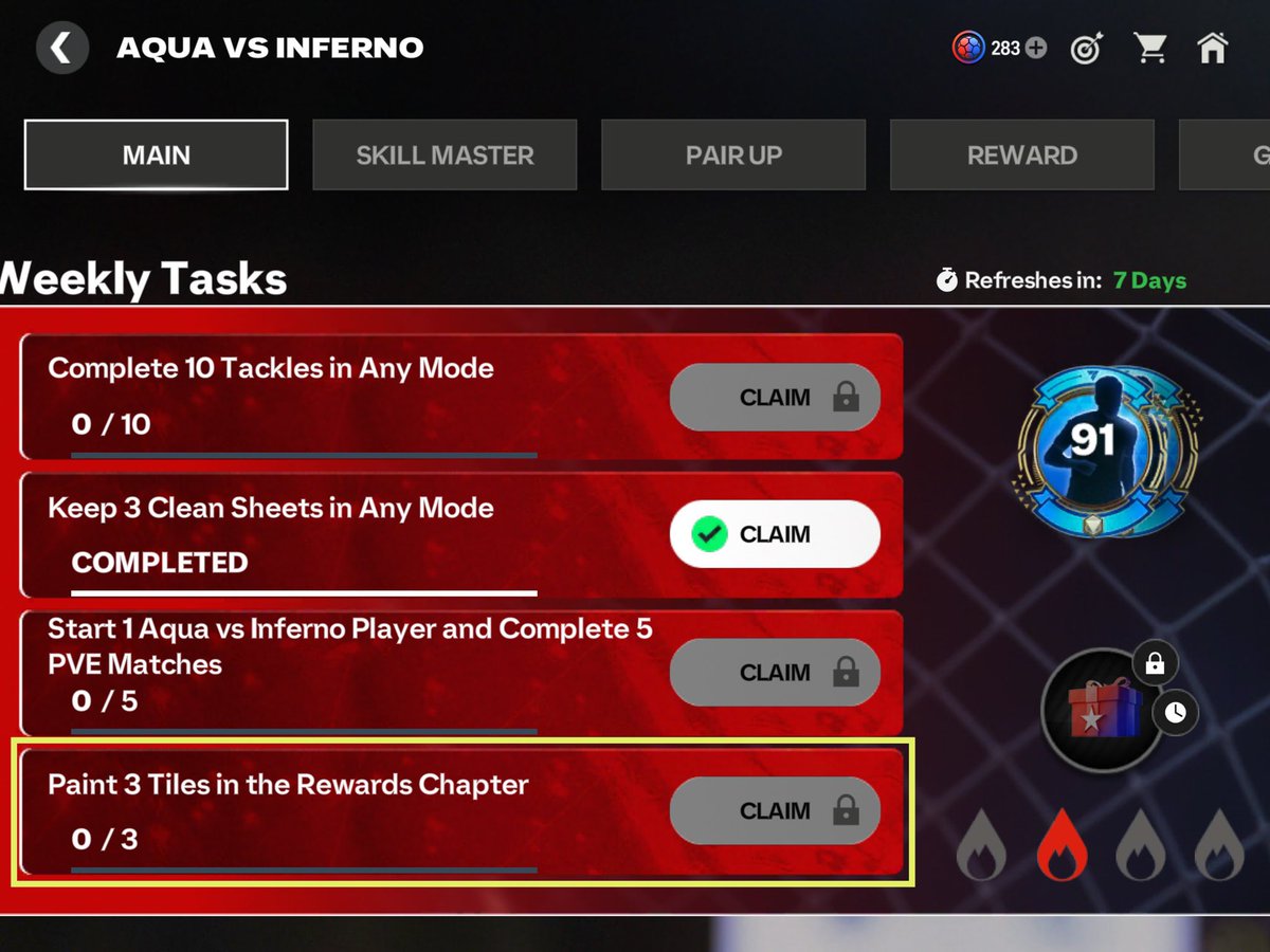 K Javier EAFC (@kjavierfm) on Twitter photo Hey <a href="/EASFCMOBILE/">EA SPORTS FC MOBILE</a> How are we supposed to complete this task when majority of the player base has completed the tifo and repainting doesnt work ?
This Task Needs Fixing โ ๏ธ
<a href="/tutiofifa/">Tรญo Fifah ๐จ๐ด ๐ต๐ธ ุญุฑุฉ</a> <a href="/JONALDINHOtm/">JONALDINHO90โข</a> Hey <a href="/EASFCMOBILE/">EA SPORTS FC MOBILE</a> How are we supposed to complete this task when majority of the player base has completed the tifo and repainting doesnt work ?
This Task Needs Fixing โ ๏ธ
<a href="/tutiofifa/">Tรญo Fifah ๐จ๐ด ๐ต๐ธ ุญุฑุฉ</a> <a href="/JONALDINHOtm/">JONALDINHO90โข</a>