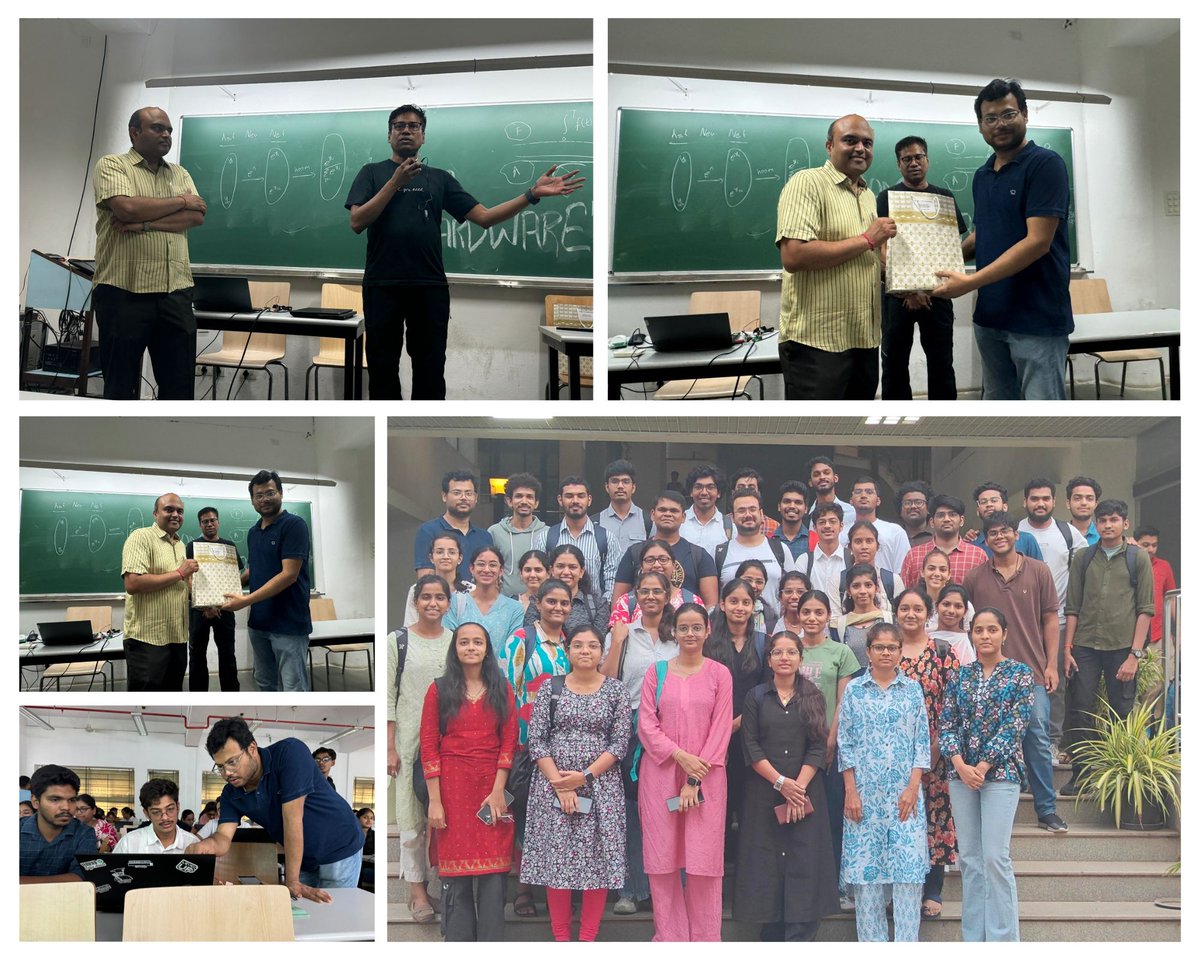 Just wrapped up 3 amazing days at the IoT-AI for Healthcare workshop at IHub-Data, IIIT Hyderabad!

Grateful to Prof. Deva for his closing remarks &amp; to Prof. Sachin for delivering impactful sessions.

Shoutout to Dr. Maitreya Maity for curating it all!
#AI #IoT #Healthcare