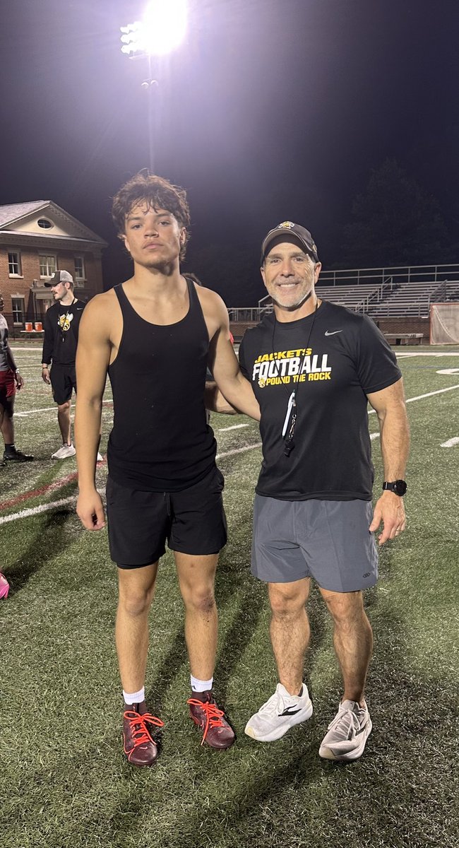 Christopher (Rico) Jones 5’10” 170 lb ATH-2026 (@ricojoneswr) on Twitter photo Had a great day at <a href="/RMCfootball/">𝗥𝗔𝗡𝗗𝗢𝗟𝗣𝗛-𝗠𝗔𝗖𝗢𝗡 𝗙𝗢𝗢𝗧𝗕𝗔𝗟𝗟</a> competing at camp. Thank you to <a href="/CoachMcGeeRMC/">Nick McGee</a> for inviting me.
<a href="/DHS_TITAN_FB/">Dominion Titans Football</a> Had a great day at <a href="/RMCfootball/">𝗥𝗔𝗡𝗗𝗢𝗟𝗣𝗛-𝗠𝗔𝗖𝗢𝗡 𝗙𝗢𝗢𝗧𝗕𝗔𝗟𝗟</a> competing at camp. Thank you to <a href="/CoachMcGeeRMC/">Nick McGee</a> for inviting me.
<a href="/DHS_TITAN_FB/">Dominion Titans Football</a>